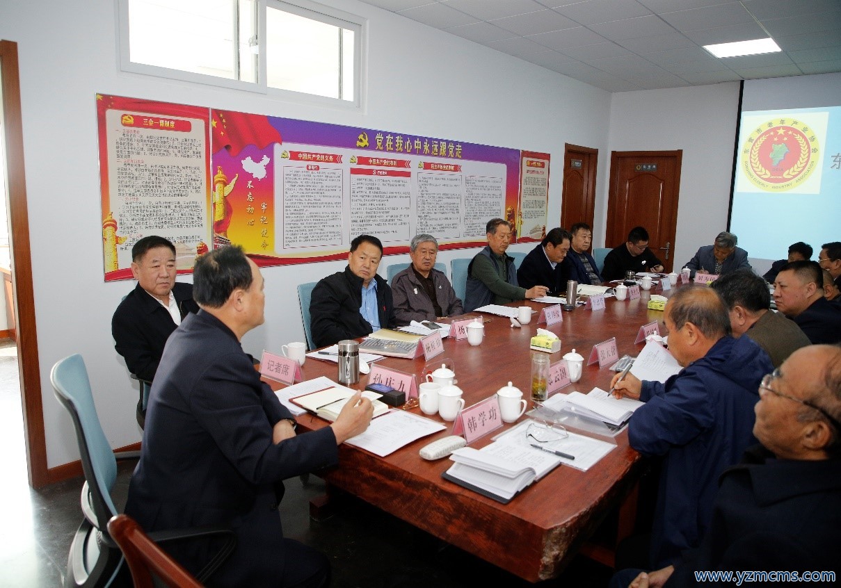 东营市老年产业协会举行座谈会